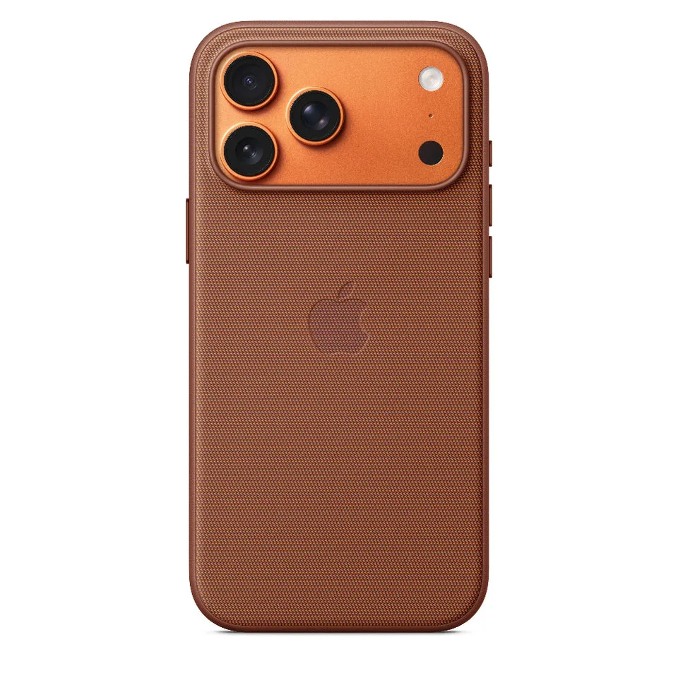 Funda Apple TechWoven con MagSafe para el iPhone 17 Pro Max – Color siena